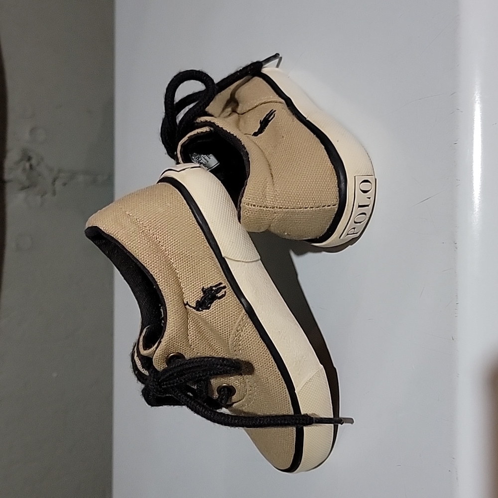 Polo by Ralph Lauren Tan Kids Shoes